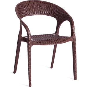 Кресло TetChair Tinto (mod PC59) пластик 60х63х83 см Brown (коричневый) 14