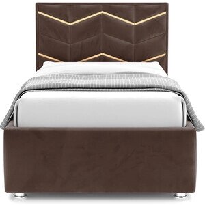Кровать с подъемным механизмом Это мебель Line Gold 120 - Velutto 23 (НФ-00010484)