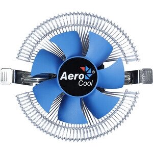 Кулер для процессора Aerocool Verkho i 90W (4пин, 775/1155, 12.2-29.7дБ, 1200-2500об/мин, Al PWM/ Clip)