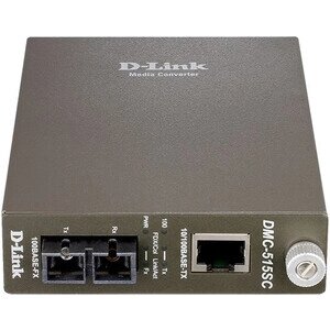 Медиаконвертер D-link DMC-515SC/D DMC-515SC/D7a 1x10/100base-TX 1x100base-FX SC 15km (DMC-515SC/D7a)