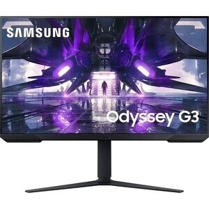 Монитор Samsung 32 Odyssey G3 S32AG320NI черный VA LED 1ms 16:9 HDMI полуматовая HAS Piv 250cd 178гр/178гр 1920x1080 165Hz FHD 6.2кг