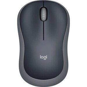 Мышь беспроводная Logitech M185 Swift Grey (USB, оптическая1000dpi) (910-002252)