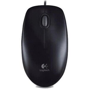 Мышь Logitech B100 black (USB, оптическая, 800dpi, 2but) (910-0055477)