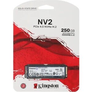 Накопитель kingston SSD 250gb PCI-E nvme M. 2 2280 NV1 (SNV2s/250G)