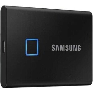 Накопитель SSD samsung USB-C 1tb MU-PC1t0K/WW T7 touch 1.8 черный (MU-PC1t0K/WW)
