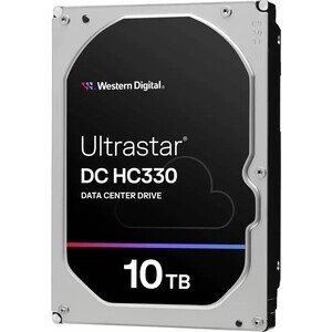 Накопитель western digital (WD) HDD 10tb ultrastar DC HC330, 3.5, 7.2K, 256mb, 512e, SATA3 (WUS721010ALE6l4/0B42266)