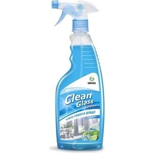 Очиститель стекол GRASS Clean Glass, Голубая лагуна, 600мл (125247)