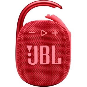 Портативная колонка JBL Clip 4 JBLCLIP4RED (моно, 5Вт, Bluetooth, 10 ч) красный