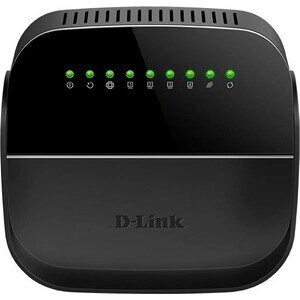Роутер D-link DSL-2640U/R1a N150 ADSL2+VDSL2 черный