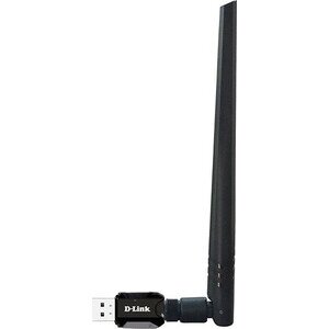 Сетевой адаптер D-Link WiFi DWA-137/C1A N300 USB 2.0 (ант. внеш. съем) 1ант.