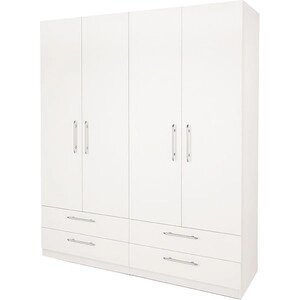 Шкаф комбинированный Шарм-Дизайн Шарм 140х45 белый