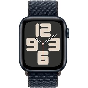 Смарт-часы Apple Watch SE 2023 A2723 44мм OLED корп. темная ночь Sport Loop рем. темная ночь разм. брасл. 145-220мм (MREA3LL/A)