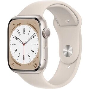 Смарт-часы Apple Watch Series 8 А2771 45мм OLED LTPO сияющая звезда (MNUQ3LL/A)