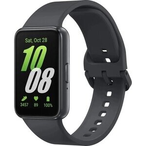 Смарт-часы Samsung Galaxy Fit 3 SM-R390 1.6 AMOLED корп. графитовый рем. графитовый разм. брасл. M/L (SM-R390NZAACIS)