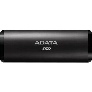 SSD накопитель A-DATA 1TB SE760, external, USB 3.2 type-C,R/W -1000/MB/s] 3D-NAND, черный