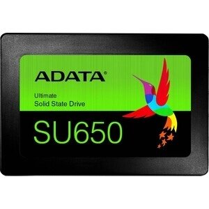 SSD накопитель ADATA 960GB ultimate SU650, 2.5, SATA III,R/W - 520/450 MB/s] 3D-NAND TLC