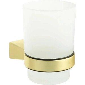 Стакан для ванной Fixsen Trend Gold матовое золото/стекло матовое (FX-99006)