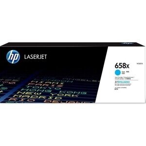 Тонер-картридж HP 658X Cyan LaserJet Toner Cartridge (W2001X)