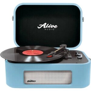 Виниловый проигрыватель Alive Audio STORIES Turquoise c Bluetooth STR-06-TS