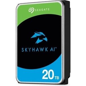 Жесткий диск Seagate SkyHawk AI ST20000VE002 20TB, 3.5, 7200 RPM, SATA-III, 512e, 256MB, для систем видеонаблюдения