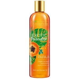 7 Bielenda exotic paradise масло для душа папайя 400мл