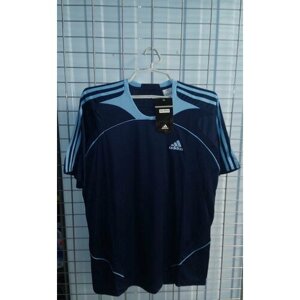 ADIDAS Футбольная форма ( майка + шорты ) размер 3XL ( русский 54) Темно-синяя