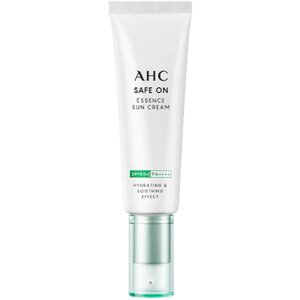 AHC Крем солнцезащитный с экстрактом центеллы - Safe on essence sun cream SPF50+ PA, 50мл