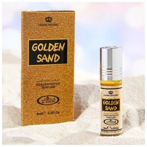 Al Rehab Масляные духи ролик женские Golden Sand, 6 мл