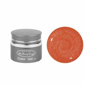 Alex Beauty Concept Гель для ногтей Srardust "Звездная пыль", 5 мл, цвет оранжевый 60072
