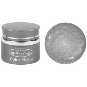 Alex Beauty Concept Гель для ногтей Srardust "Звездная пыль", 5 мл, цвет серебряный 60034