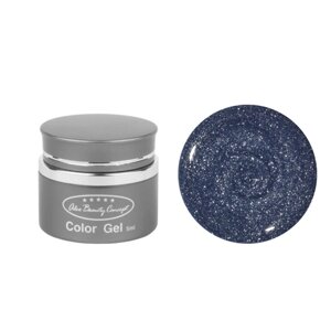Alex Beauty Concept Гель для ногтей Srardust "Звездная пыль", 5 мл, цвет синий 60075