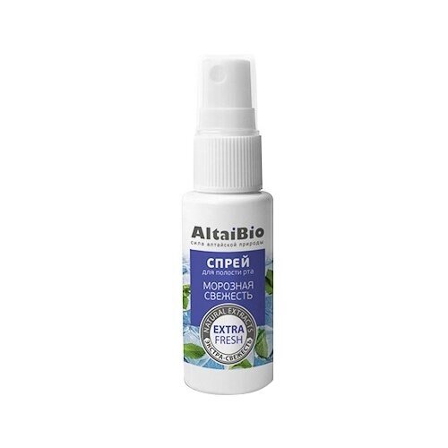AltaiBio Спрей для полости рта Морозная свежесть, 30 мл