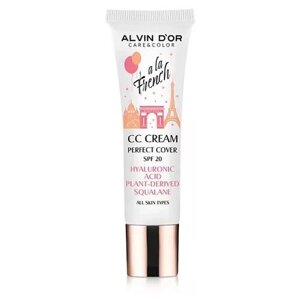 Alvin D'or СС крем a la French Perfect Color, SPF 20, 25 мл, оттенок: 01 light