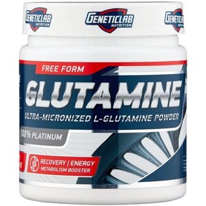 Аминокислота Geneticlab Nutrition Glutamine, нейтральный, 300 гр.