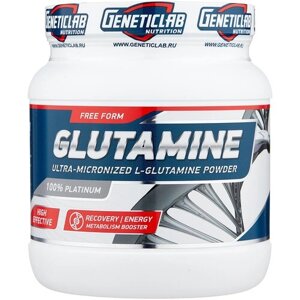 Аминокислота Geneticlab Nutrition Glutamine, нейтральный, 500 гр.