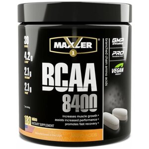 Аминокислота Maxler BCAA 8400, нейтральный, 180 шт.