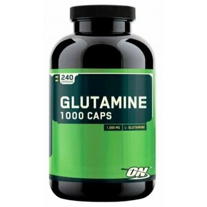 Аминокислота Optimum Nutrition Glutamine Caps, нейтральный, 240 шт.