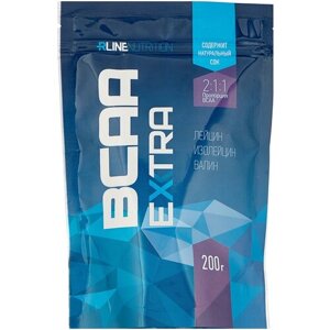 Аминокислота RLINESportNutrition BCAA Extra, черная смородина, 200 гр.