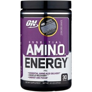 Аминокислотный комплекс Optimum Nutrition Essential Amino Energy, виноград, 270 гр.