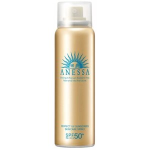 Anessa Perfect UV Spray SPF 50+ японский водостойкий санскрин, солнцезащитный спрей для лица и тела, 60 гр