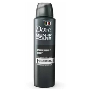 Антиперспирант Dove Men + Care Invisible Dry «Защита без белых следов», аэрозоль, 150 мл