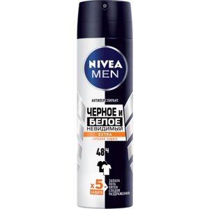 Антиперспирант Nivea Men «Чёрное и белое», спрей, невидимый Extra, 150 мл