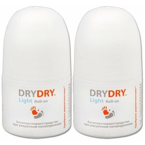 Антиперспирант роликовый Dry Dry Light Roll-on, для всех типов кожи, 50 мл, 2 шт.