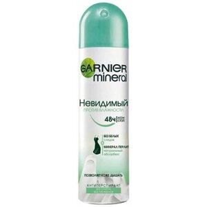 Антиперспирант женский Невидимый Garnier Mineral Против влажности 48 ч, 150 мл