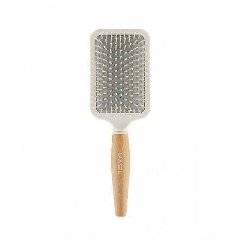 Антистатическая щетка для волос Masil Wooden Paddle Brush, 1 шт