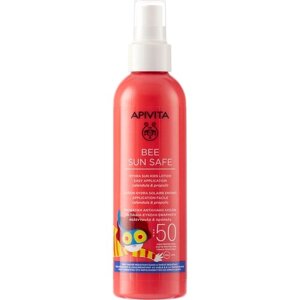 APIVITA/апивита, Солнцезащитный увлажняющий спрей с легким нанесением для детей SPF50 / Средство для защиты от солнца для лица и тела, 200 мл