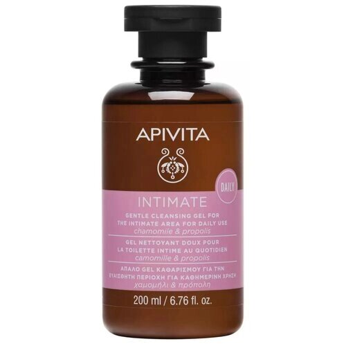 Apivita Gentle Cleansing Gel for the Intimate Area for Daily Use, 200 мл