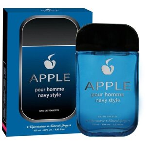 Apple Parfums / Мужская туалетная вода Apple Pour Homme Navy Style, 100 мл / Нэви стайл