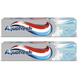 Aquafresh Зубная паста Сияющая белизна, отбеливающая, 100 мл