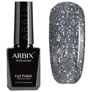 Arbix Гель-лак Classic (glitter), 10 мл, 50 г, 047 Блеск софитов